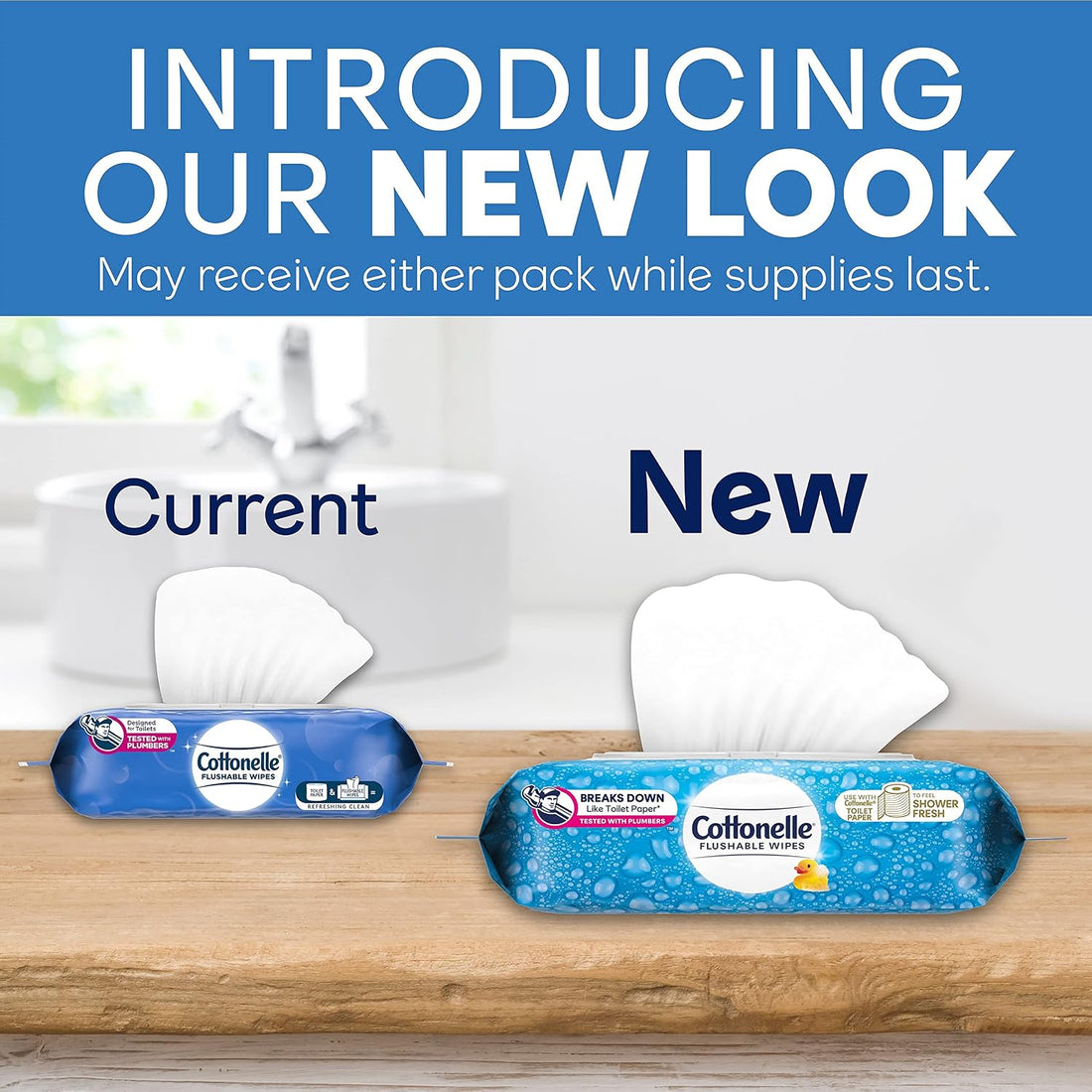 Cottonelle Flushable Wet Wipes for Adults, 1 Flip-Top Pack, 42 Wipes, Alcohol-Free, Plastic Free  DestGlow