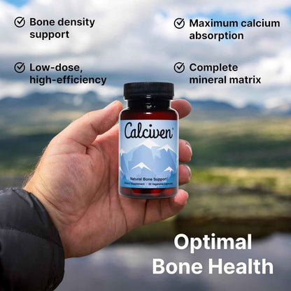 Natural Bone Support Supplement - Non-GMO, Gluten-Free