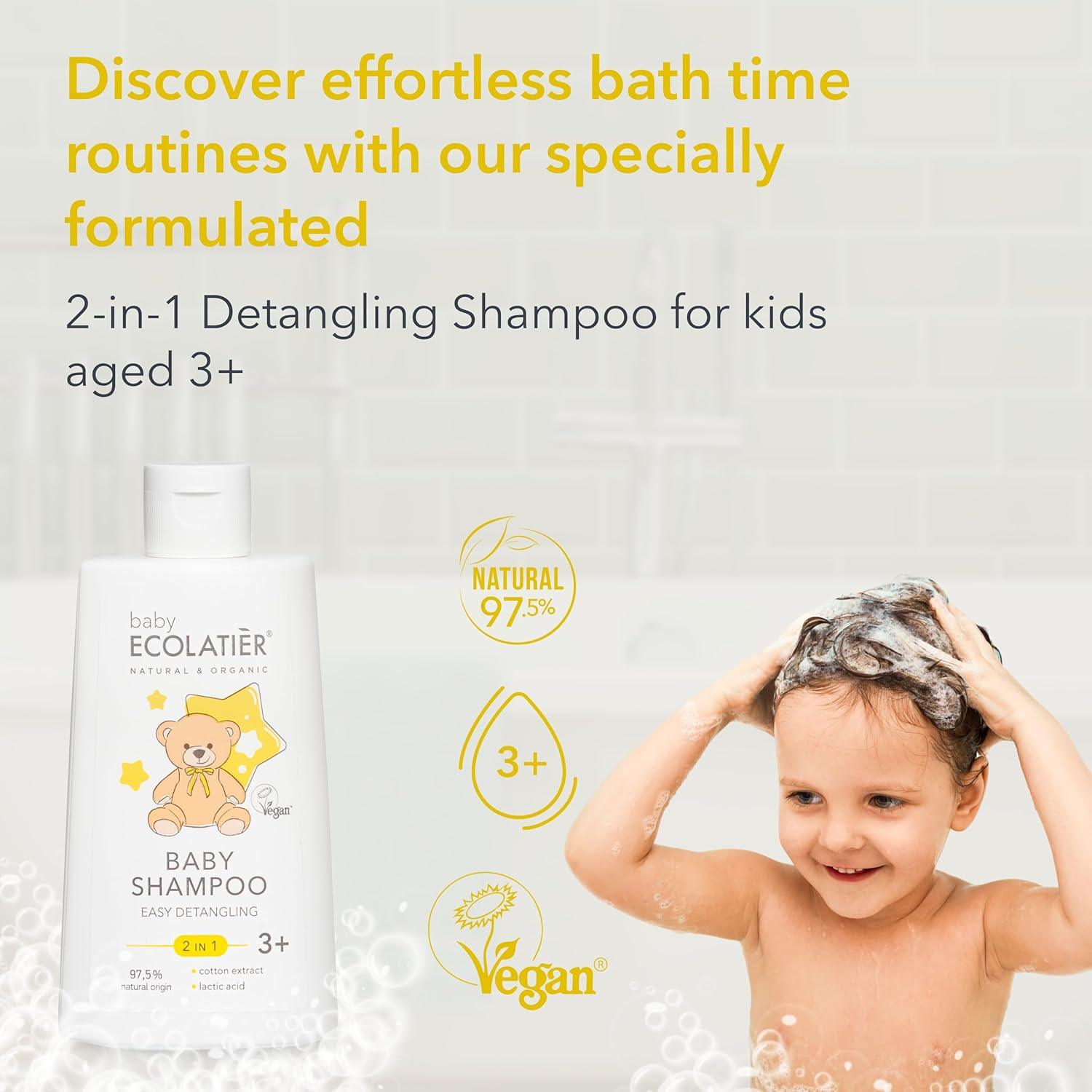 x-Baby Shampoo 2-in-1 Easy Detangling 3+ 250ml by Damask Rose