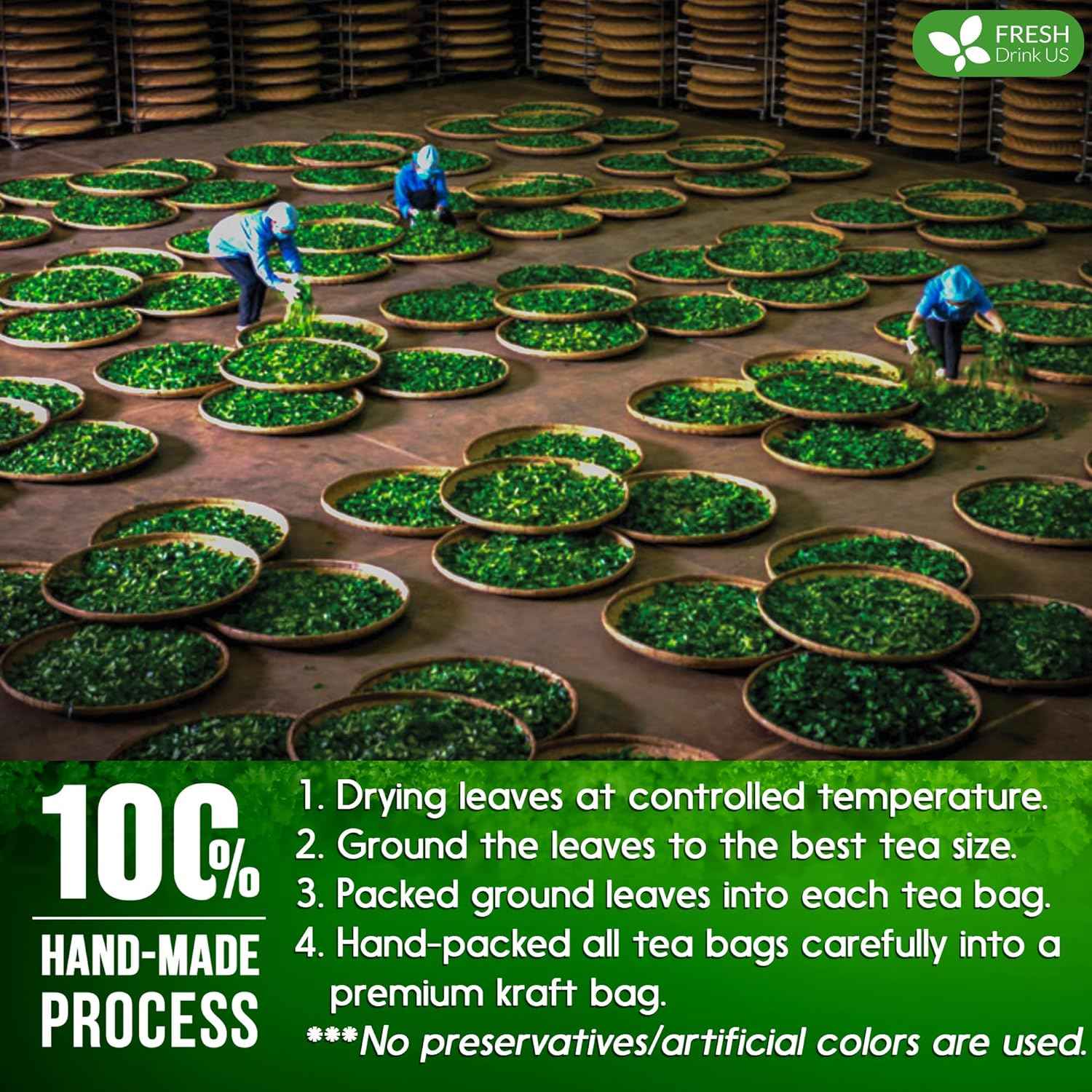 Premium Parsley Leaf Tea Bags, 100% Natural &amp; Pure from Parsley Leaves.