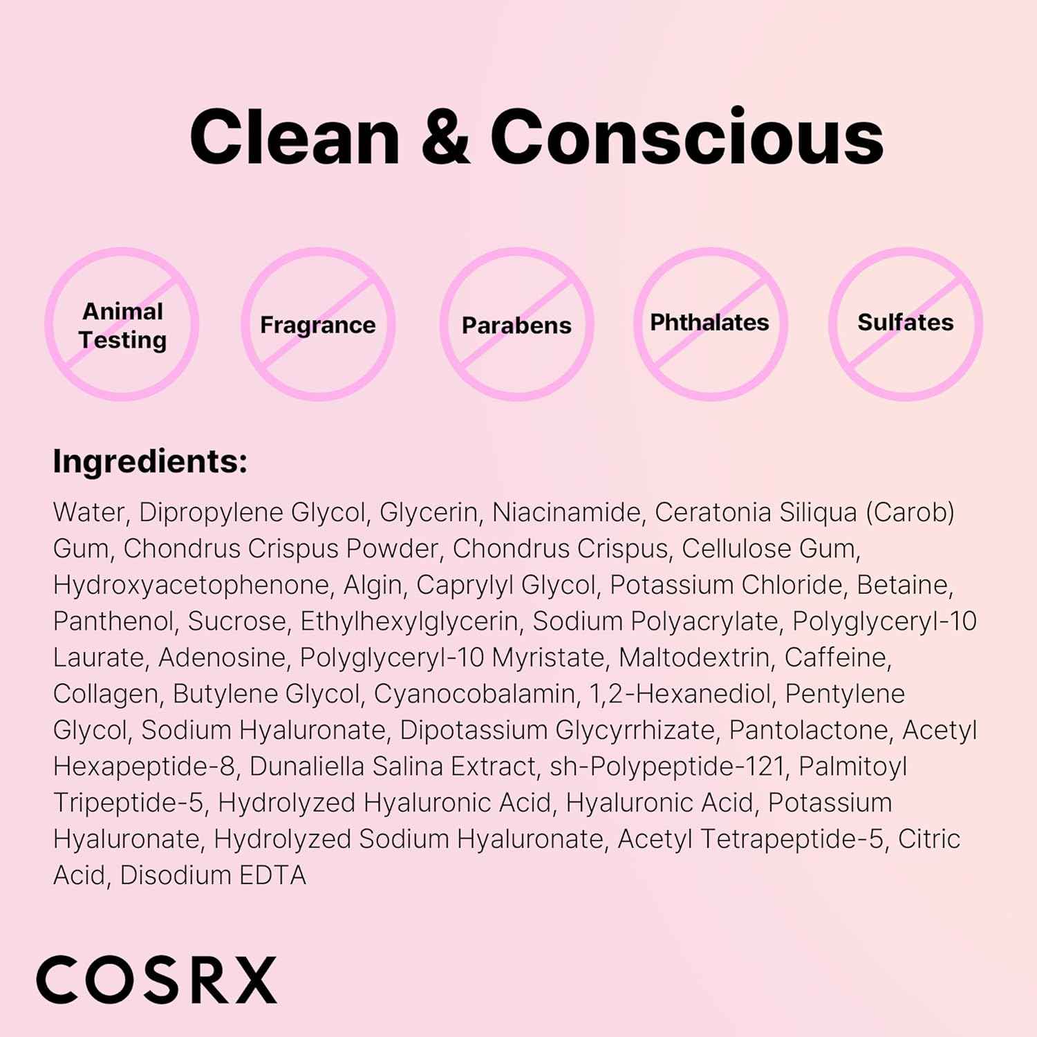 Cosrx The Peptide Collagen Lifting Glow Hydrogel Mask