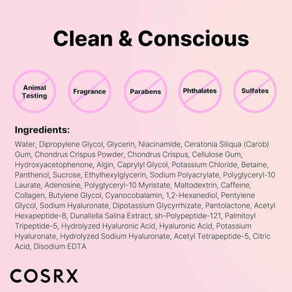 Cosrx The Peptide Collagen Lifting Glow Hydrogel Mask