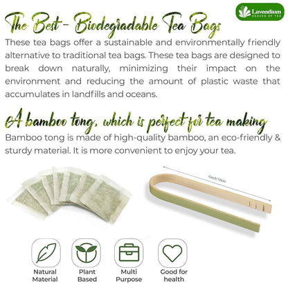 Premium Gymnema Leaf Tea Bags for Diabetics, 100% Natural &amp; Pure from Gymnema Leaves.