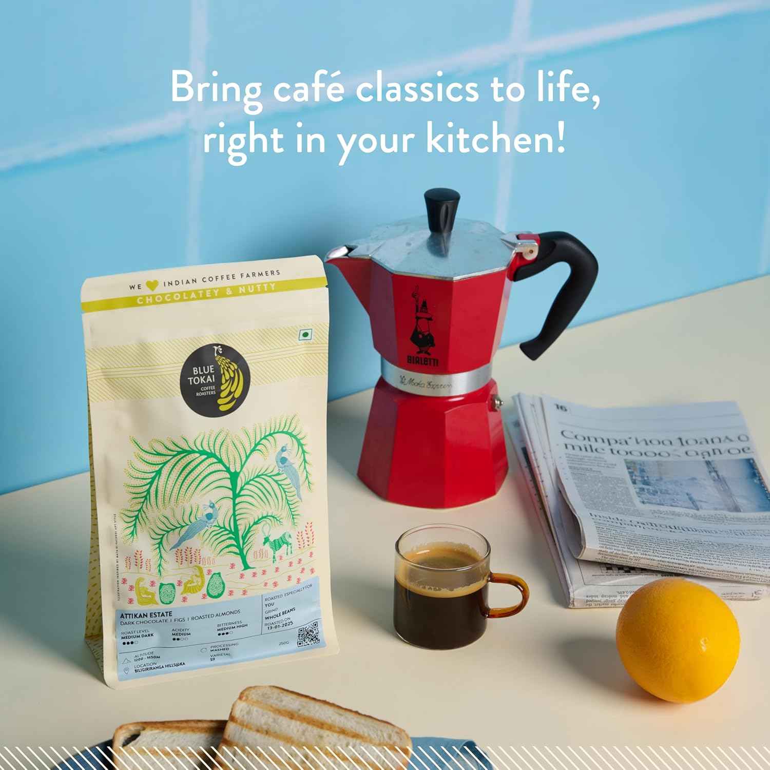 Blue Tokai Coffee Roasters Attikan Estate