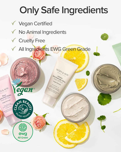 Mary &amp; May Vegan Wash Off Mask Mini Gift Set
