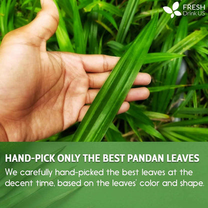 Natural Pandan Leaves Dried, Pandan Leaf Powder, 100% Pure Dried Pandan Leaves, Pandan Leaf Tea, No Additives, No Caffeine, Vegan