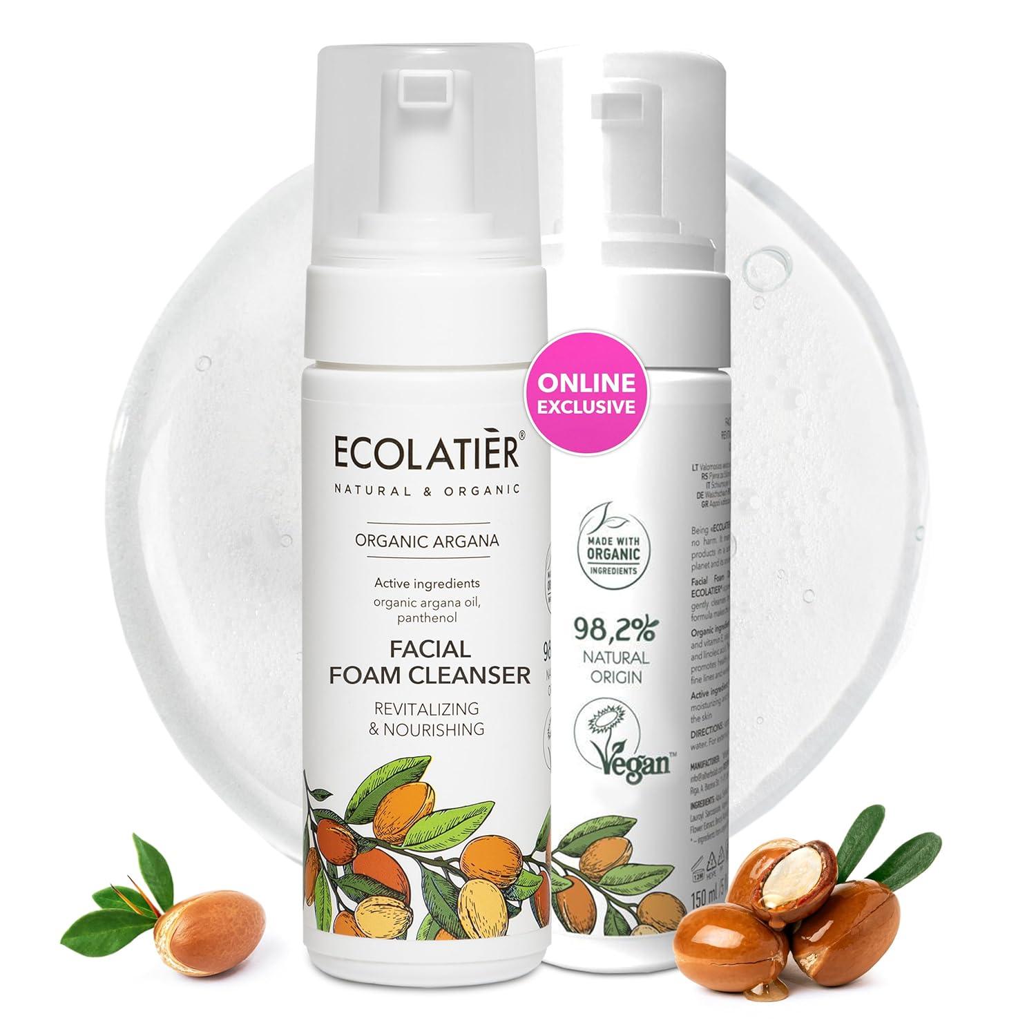 x-Facial Foam Cleanser Revitalizing &amp; Nourishing Organic Argana by Damask Rose