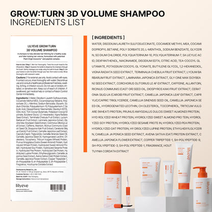 Lilyeve Grow Turn Exosome 3D Volume Brush Shampoo  DestGlow