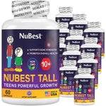 NuBest Tall 10+ Premium Bone Strength Formula, Enhanced Immunity and Overall Health for Age 10+ - Who Drink Milk Daily with Calcium, Vitamin D3, Vitamin K2, and Multivitamins - 60 Capsules