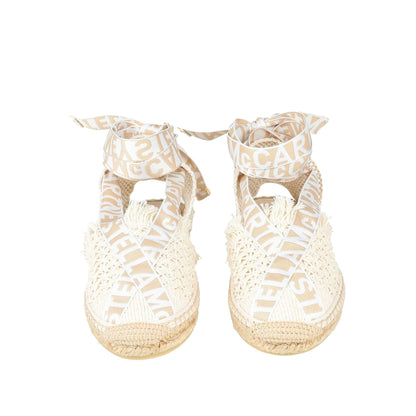 Stella Mccartney Logo Canvas Espadrilles Women by Luosophy