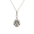 .08ct Black Diamond Animal Pendant Sterling Silver by Bids.com