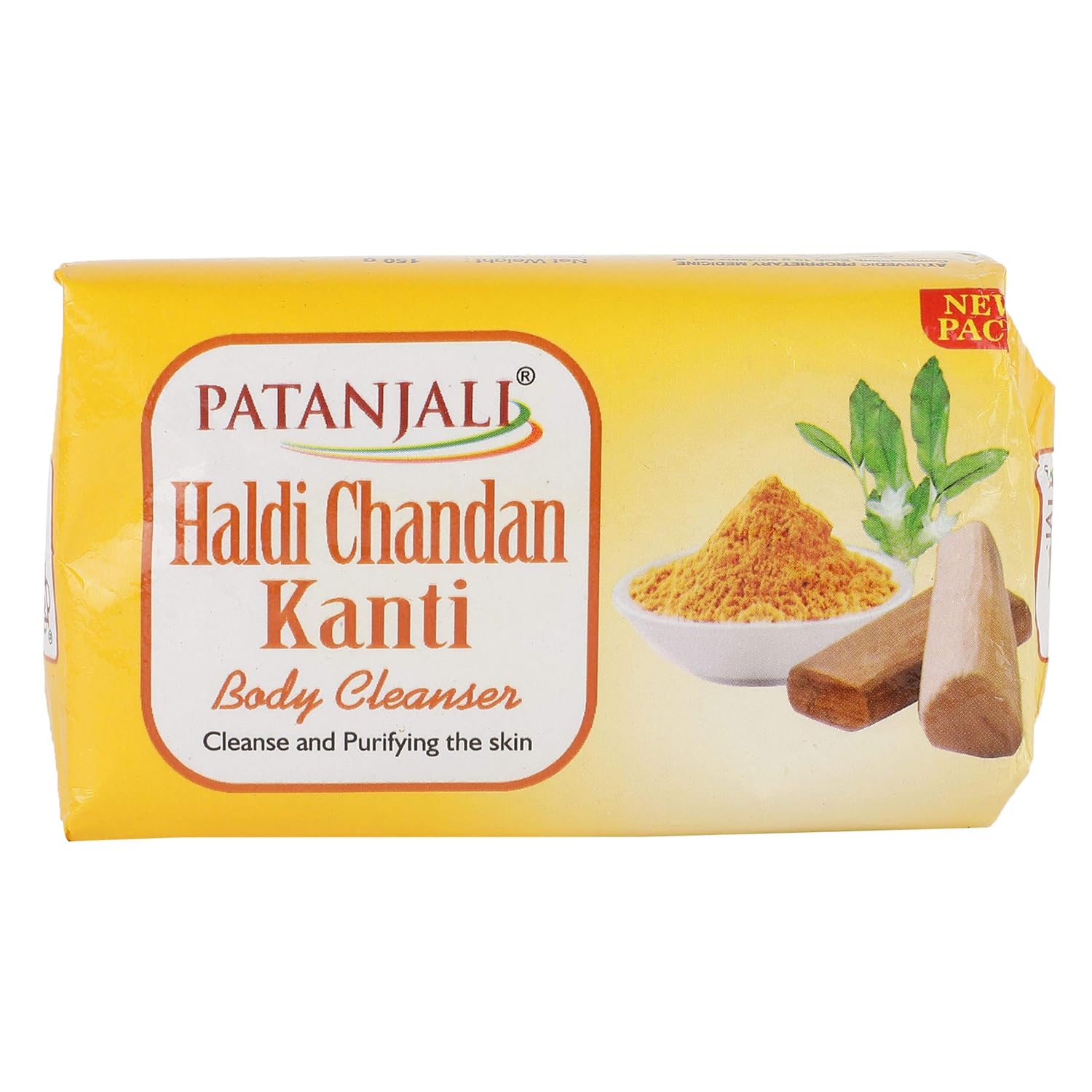 Patanjali Haldi Chandan Kanti Body Cleanser