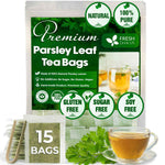 Premium Parsley Leaf Tea Bags, 100% Natural & Pure from Parsley Leaves.