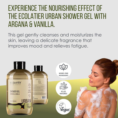 x-Shower Gel Argana &amp; Vanilla by Damask Rose
