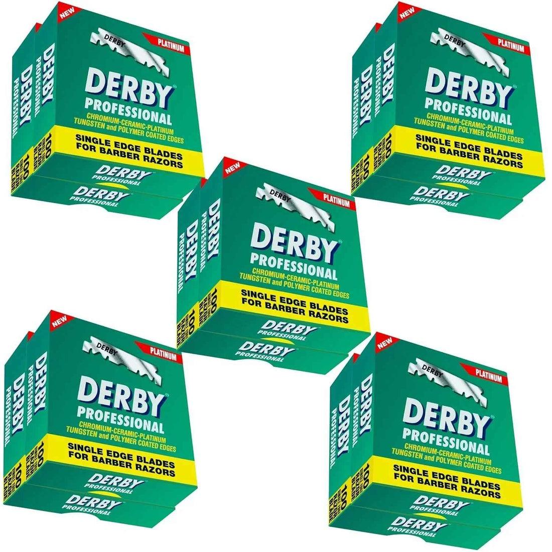 Derby Professional Single Edge Razor Blades - 1000 ct