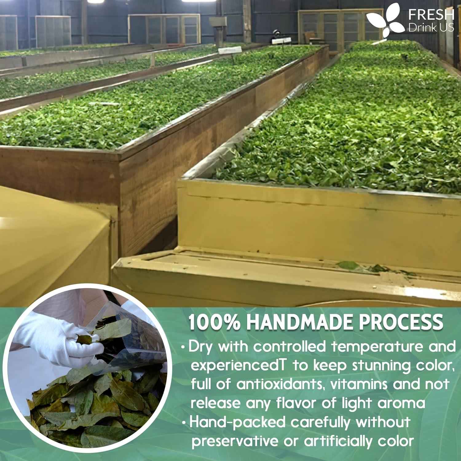 Natural Banaba Dried Leaves, Tea Bags, Powder, Whole Banaba Leaves, 100% Pure Dried Banaba Leaves, Banaba Leaf Tea, No Additives, No Caffeine, Vegan