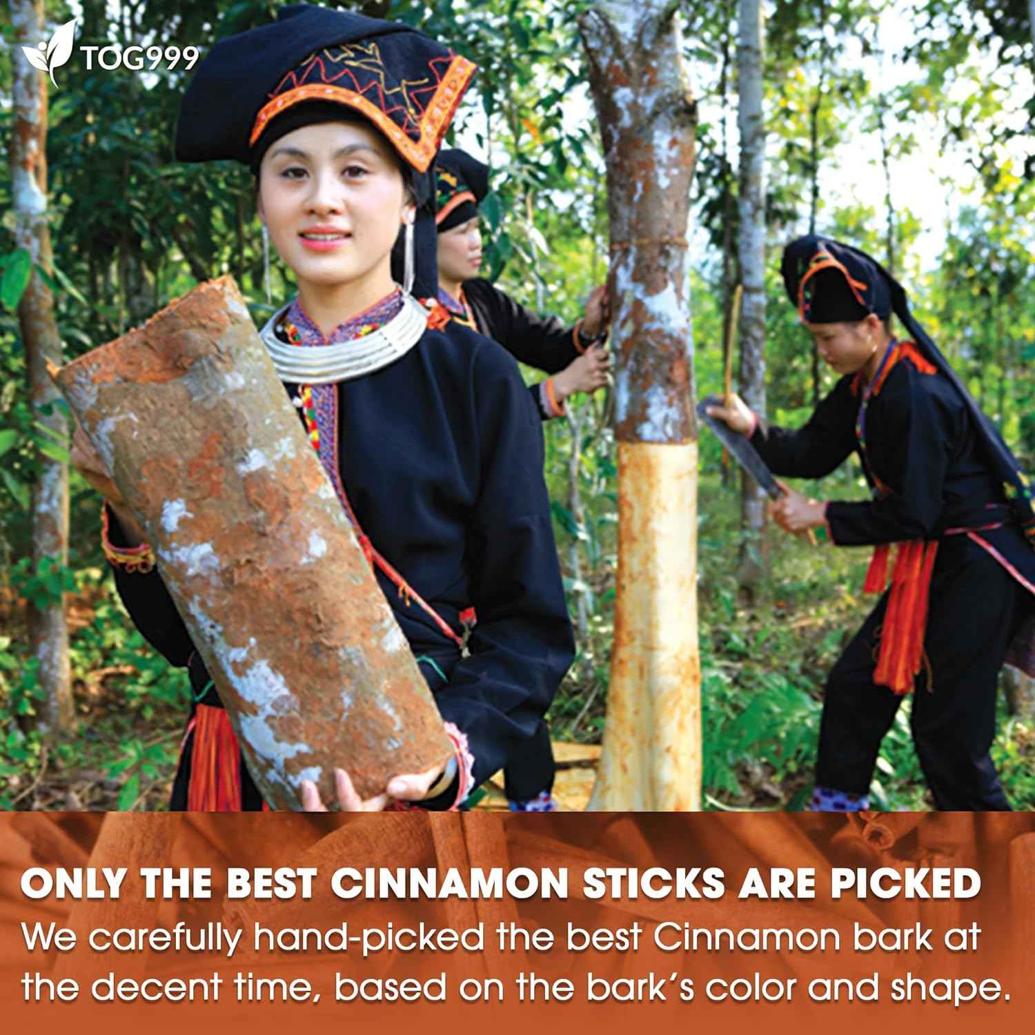 Pure Cinnamon Tea, 100% Natural &amp; Pure Cinnamon. Cinnamon Herbal Tea. Cinnamon Stick Herbal Spice Tea. No Sugar, No Caffeine, No Gluten, Vegan.