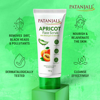 Patanjali Apricot Face Scrub