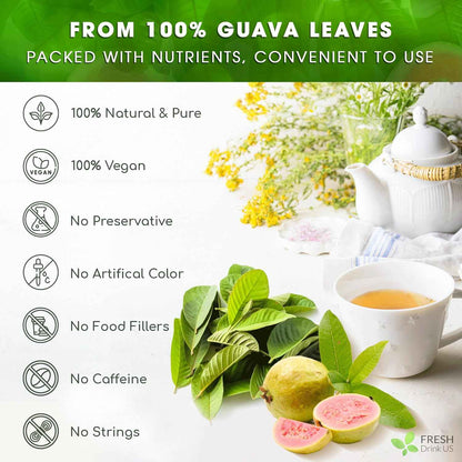 Premium Guava Leaf Tea Bags