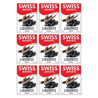 Swiss Imports Liquorice Sugarfree Candy Bonbons - 1.4oz by Pasteur Pharmacy