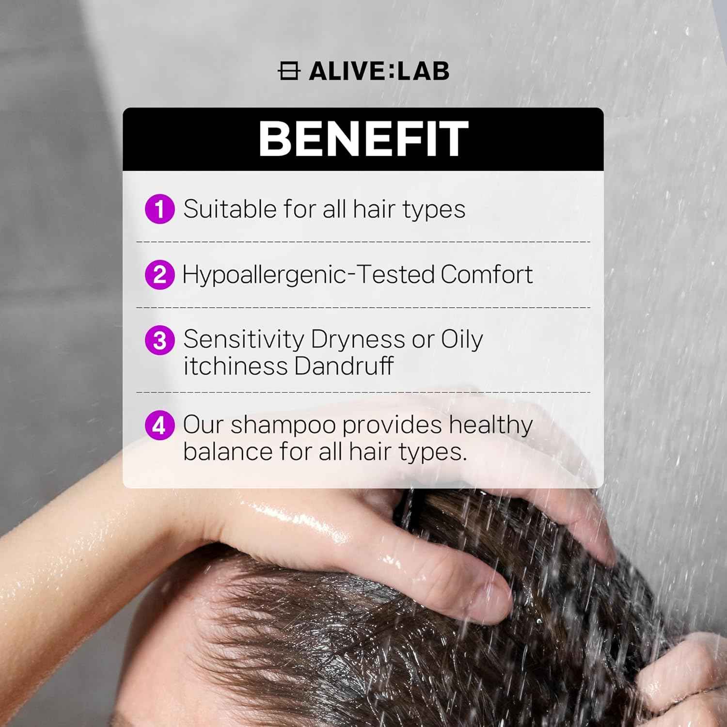 ALIVE:LAB O2 Scalp Water Shampoo