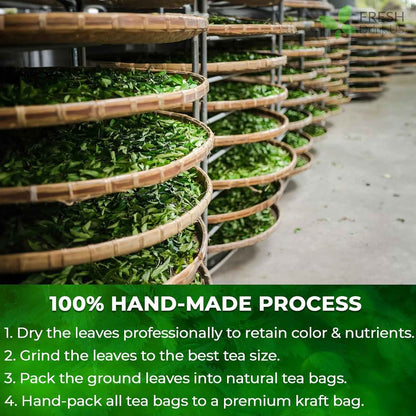 Premium Nettle Leaf Tea Bags, 100% Natural &amp; Pure, Stinging Nettle Leaf Tea, Nettle Leaf Tea, Burn Nettle, Stinging Nettle, Nettle Tea, Stinger Tea, No Sugar/Caffeine &amp; Gluten, Vegan