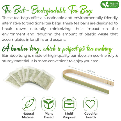 Premium Parsley Leaf Tea Bags, 100% Natural &amp; Pure from Parsley Leaves. by FreshDrinkUS - Natural and Premium Herbal Tea