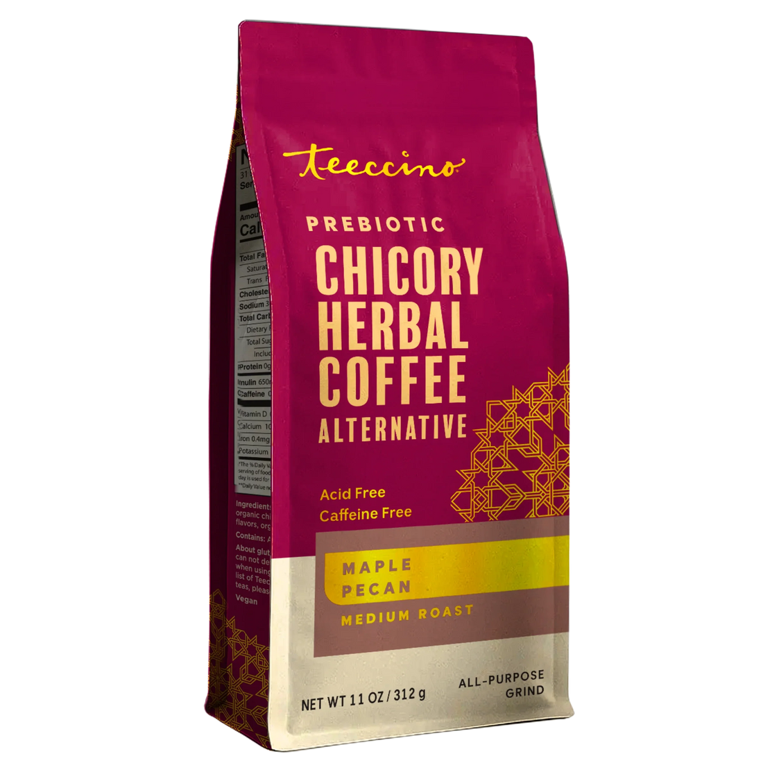 Maple Pecan Chicory Herbal Coffee  DestGlow