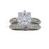 Natural Cubic Zirconium CZ SS Bridal Sterling Silver by Bids.com
