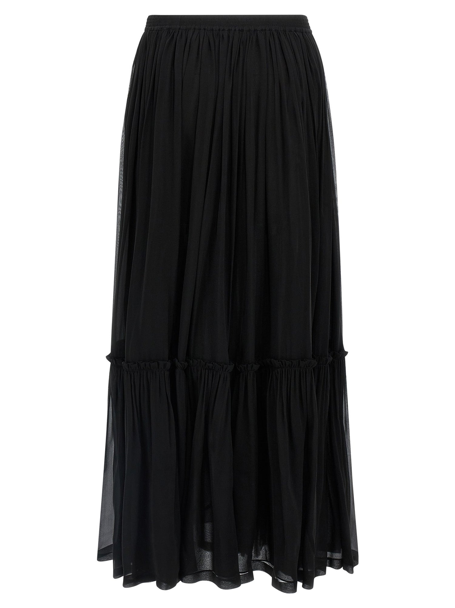 Saint Laurent Women Long Skirt by Luosophy
