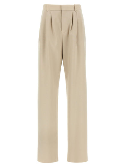 Saint Laurent Women Pleat Pants by Luosophy