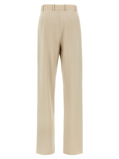 Saint Laurent Women Pleat Pants by Luosophy