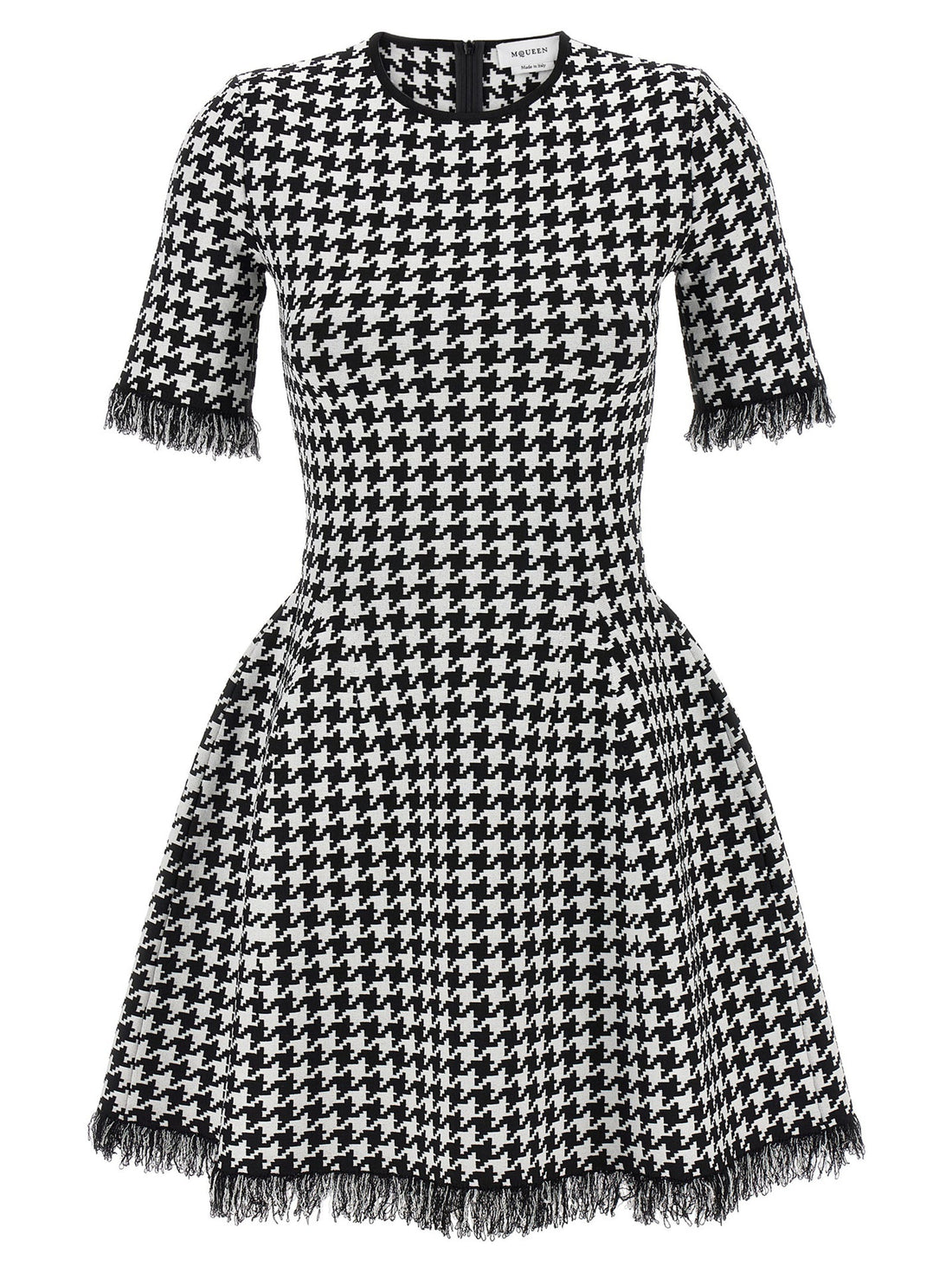 Mcqueen Women Houndstooth Dress by Luosophy