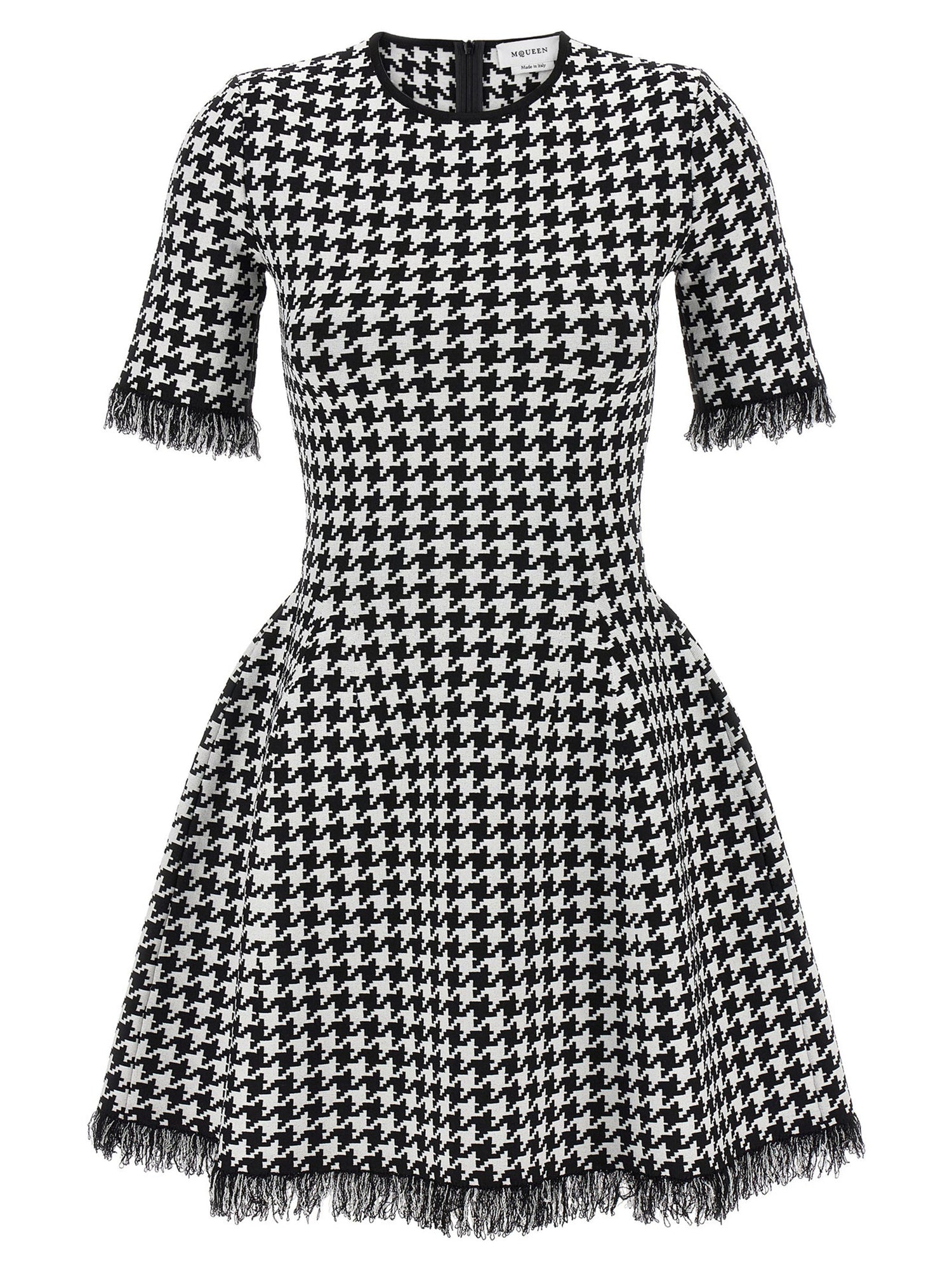 Mcqueen Women Houndstooth Dress by Luosophy