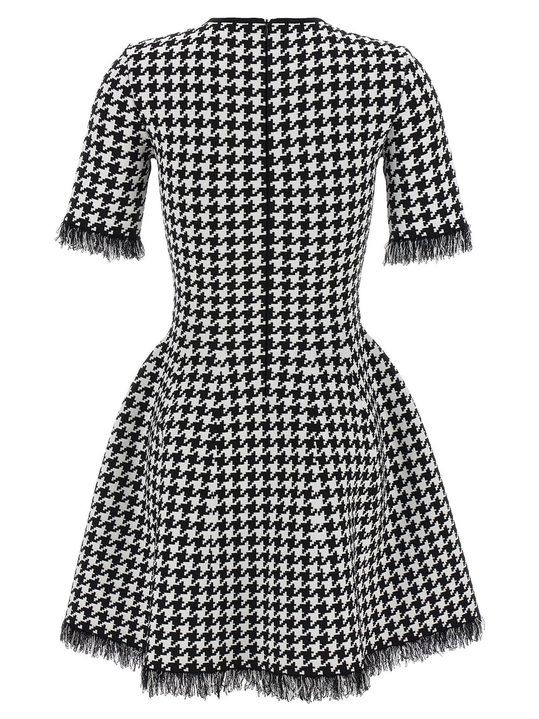 Mcqueen Women Houndstooth Dress by Luosophy
