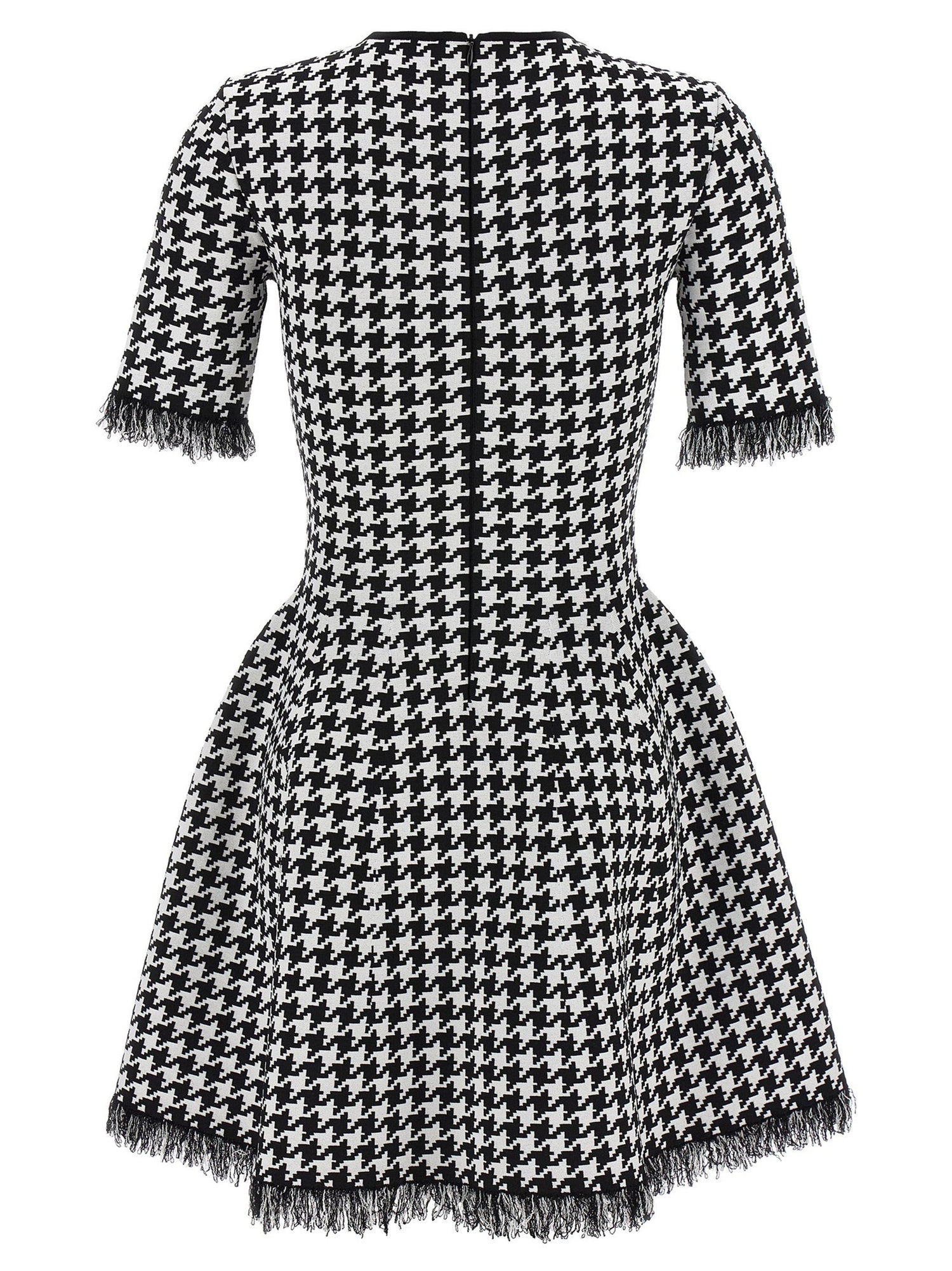 Mcqueen Women Houndstooth Dress by Luosophy