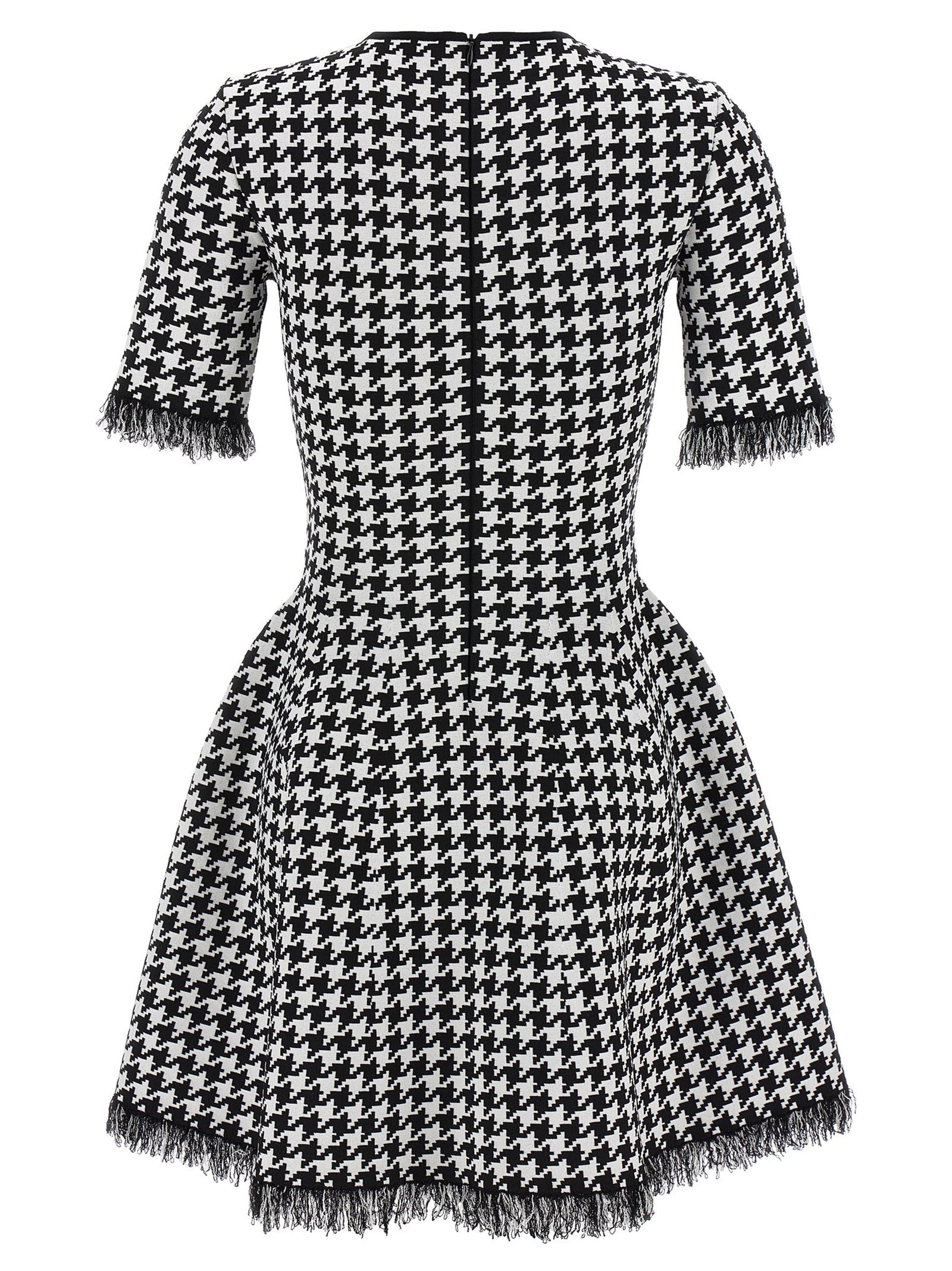 Mcqueen Women Houndstooth Dress by Luosophy