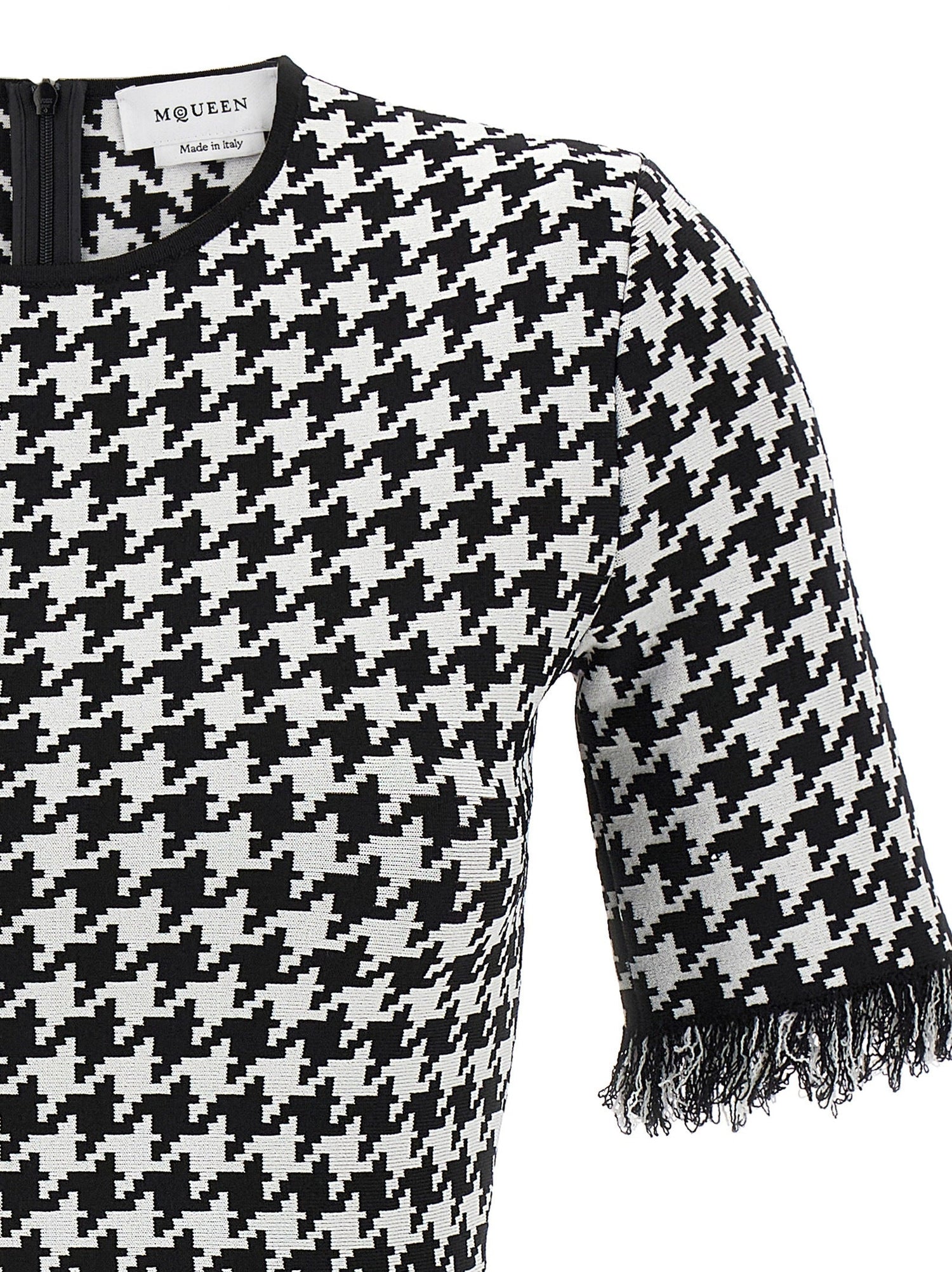 Mcqueen Women Houndstooth Dress by Luosophy