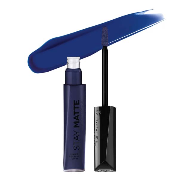 RIMMEL LONDON Stay Matte Liquid Lip Color - Blue Iris (DC) 