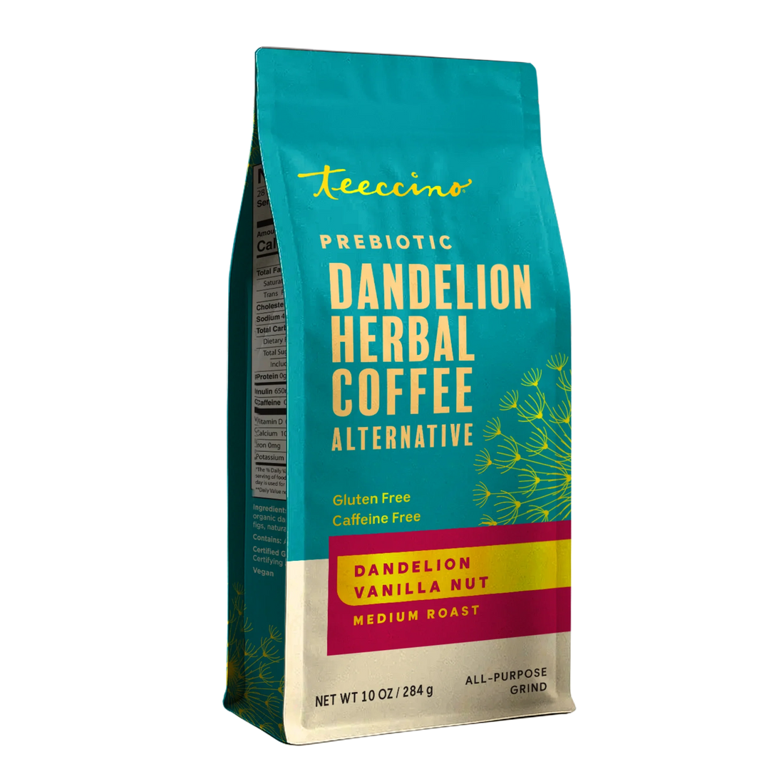 Dandelion Vanilla Nut Herbal Coffee  DestGlow