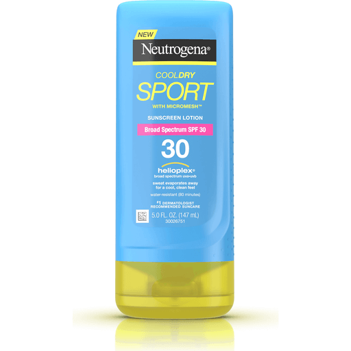 Neutrogena CoolDry Sport Sunscreen Lotion SPF 30 5 Oz