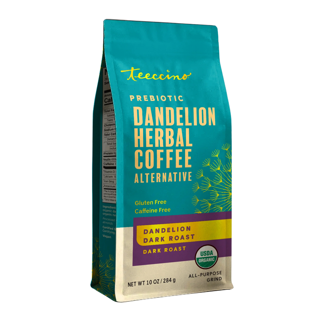 Dandelion Dark Roast Herbal Coffee  DestGlow