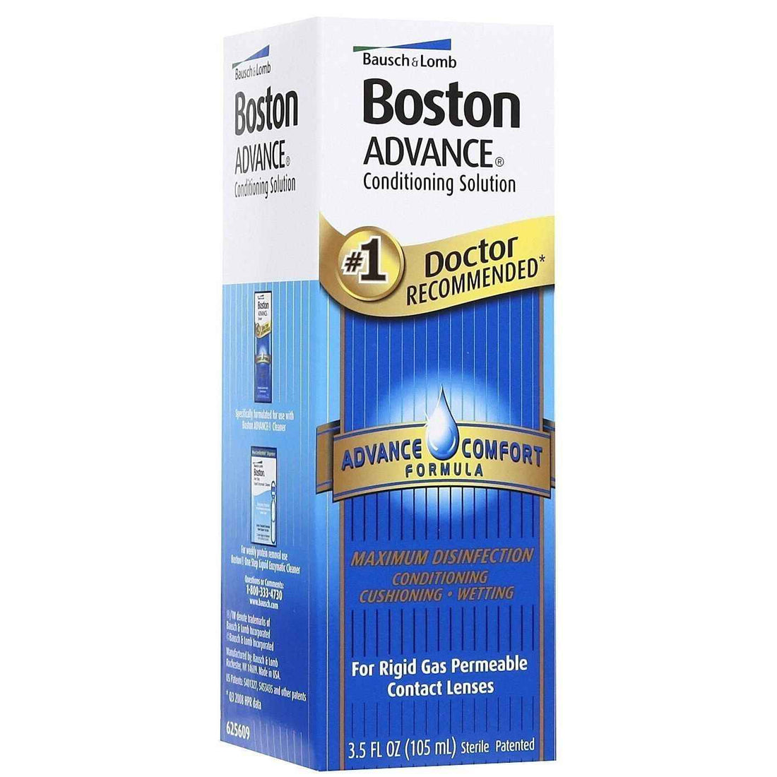 Bausch &amp; Lomb Boston Advance Comfort Formula Conditioning Solution For Contact Lens, 3.5 Oz
