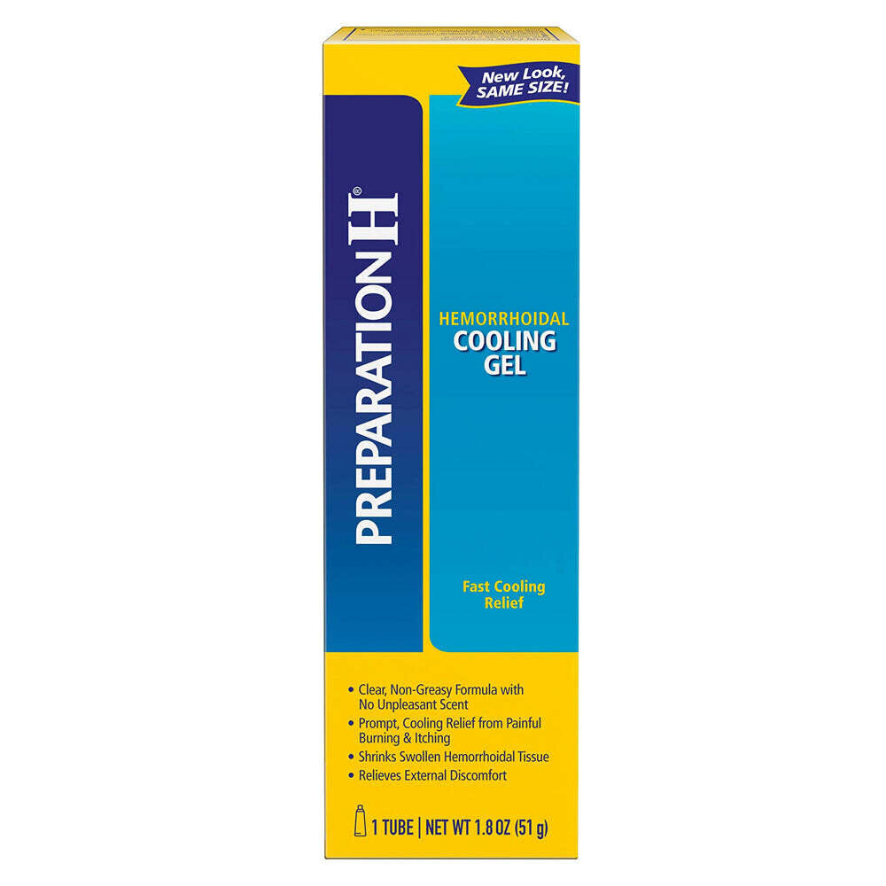 Preparation H Hemorrhoidal Cooling Gel With Aloe, 1.8 Oz 