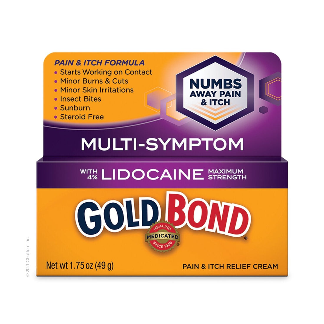 Gold Bond Pain And Itch Relief Cream With Lidocaine -1.75 Oz by Pasteur Pharmacy