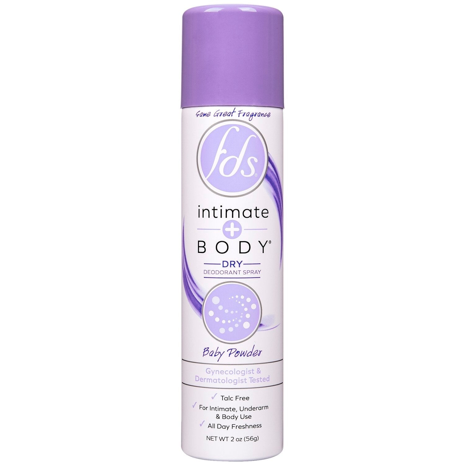 FDS Feminine Deodorant Spray Baby Powder 2 Oz by Pasteur Pharmacy