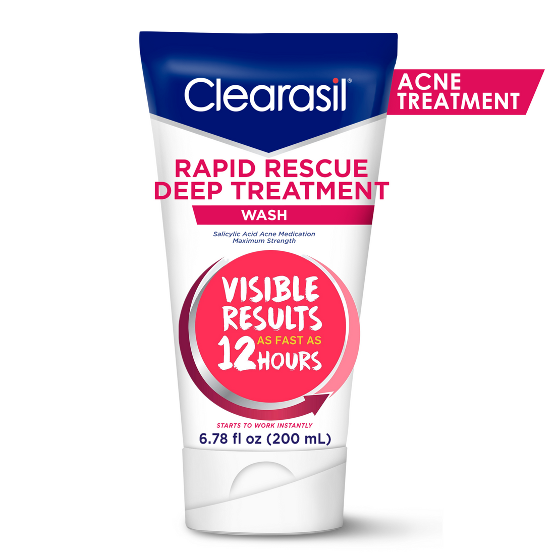 Clearasil Rapid Rescue Deep Treatment Wash 6.78 Oz by Pasteur Pharmacy