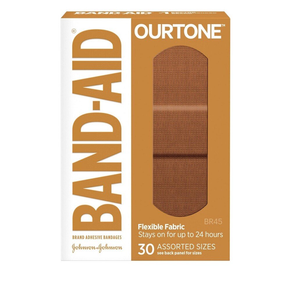 Band-Aid Adhesive Bandages, Flexible Fabric, Assorted Sizes by Pasteur Pharmacy