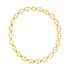 14k Yellow Gold High Polish Oval Mariner Link Necklace (13.8mm) by Bids.com