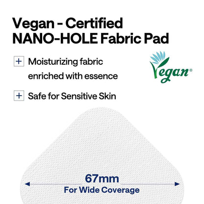 Collagen Ampoule Facial Toner Pads - Collagen &amp; Ceramide - Skin Firming &amp; Restore Elasticity &amp; Deep Hydration - Tighten Wrinkles &amp; Lines - Vegan Eco Silk Fabric